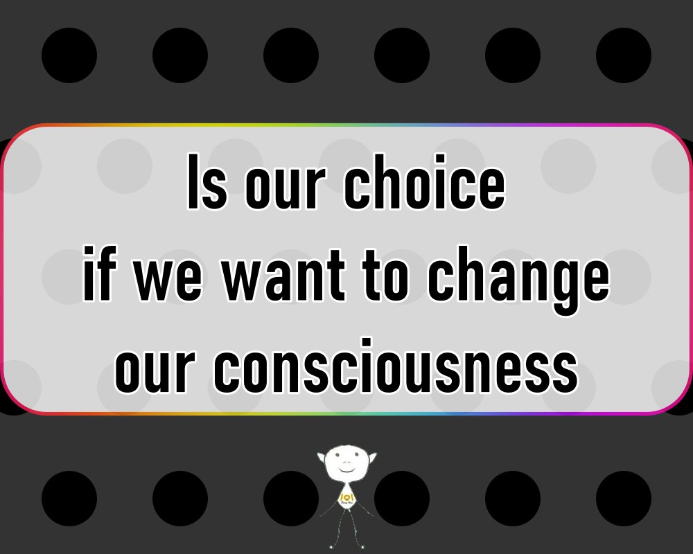 bessy_hsn's tweet photo. Is our choice if we want to change our consciousness,
#lifechoices #consciousness #life #personaldevelopment #personalgrowth https://t.co/Bug0IKc0Wc
