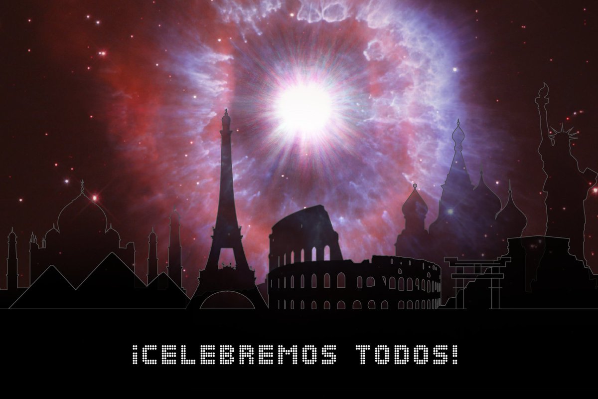 HubbleTelescope's tweet photo. No se preocupe por sus tarjetas navideñas, ¡ya las hemos diseñado para usted! Descargue cualquiera de los diseños disponibles con hermosas imágenes de Hubble, incluidas algunas en español: https://t.co/pGbRFZgeeB https://t.co/LkP0Mjisk4