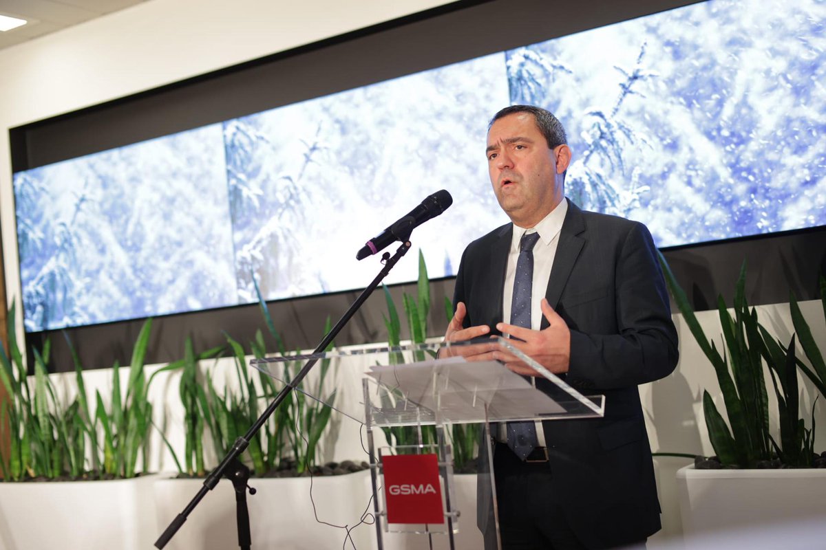 GSMAEurope's tweet image. 🤝 Thank you @KostasMasselos, the incoming @BERECeuropaeu 2023, for joining the GSMA Winter Reception and sharing key upcoming priorities of the next year. 
Also big thanks to our members and friends who joined tonight&apos;s event.