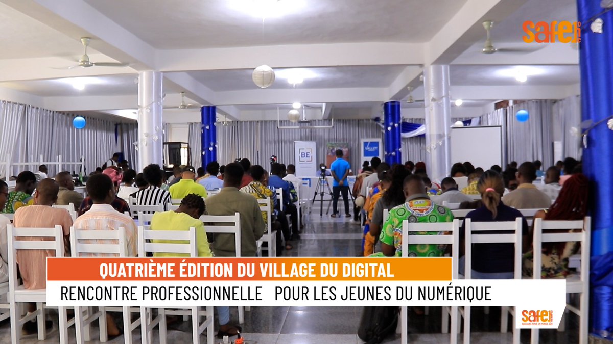 safeonelive's tweet photo. 📍La 4e édition du @VillageduDigit  s'est ouverte le mardi 29 Novembre 2022 à la bibliothèque @ExcellenceBenin

Retour sur les temps forts dans cet élément : https://t.co/PyiniBGez3

#SafeOne #VDD2022 #BeninNumerique https://t.co/XIaIarXOym