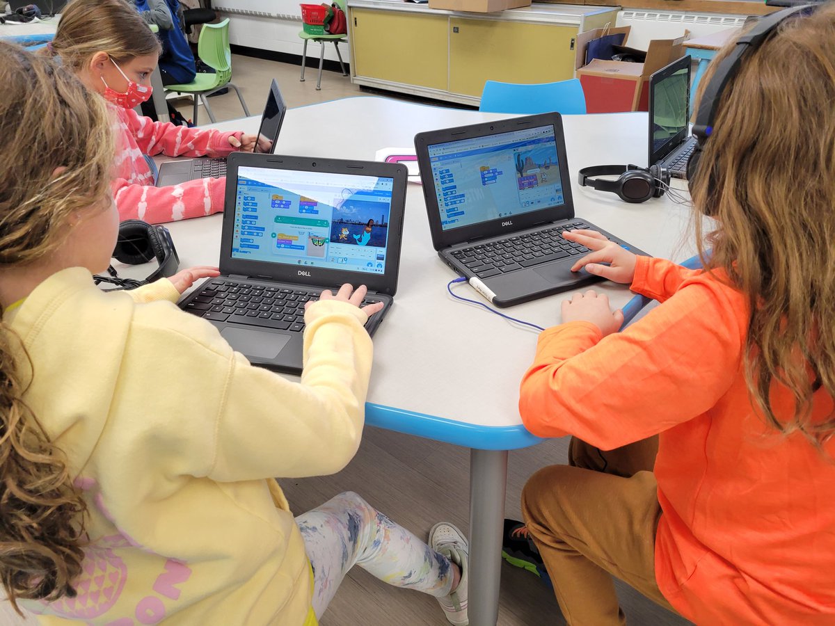 We're coding all week <a href="/HPS_Meadow/">Meadowbrook School</a>! Thanks to <a href="/CSTANewJersey/">CSTANJ</a> for the Microbits. #CompSciNJ #CelebrateProgress <a href="/Cs4Nj/">CS4NJ</a> <a href="/CSforALL/">CSforALL</a> <a href="/csteachersorg/">CS Teachers Association (CSTA)</a> #CSEdWeek2022