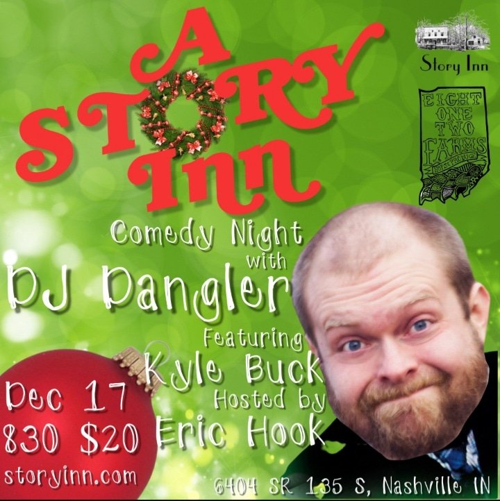 <a href="/DJDangler/">DJ Dangler</a> headlining the <a href="/StoryInn/">Story Inn</a> #Speakeasy #comedy club!
