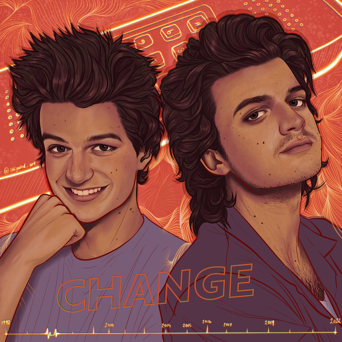 Obligated_art's tweet photo. Change by Djo was my most played song this year, and this is my tribute https://t.co/ZGWHMG3If8