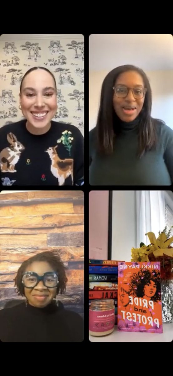 Did you miss the conversation on PRIDE AND PROTEST? Head to our Instagram with the link in our bio to tune into author @nikkipaynebooks, bestselling author @meena, and book influencer @bookishandblack chat about our latest Phenomenal Book Club Pick! ❤️‍🔥