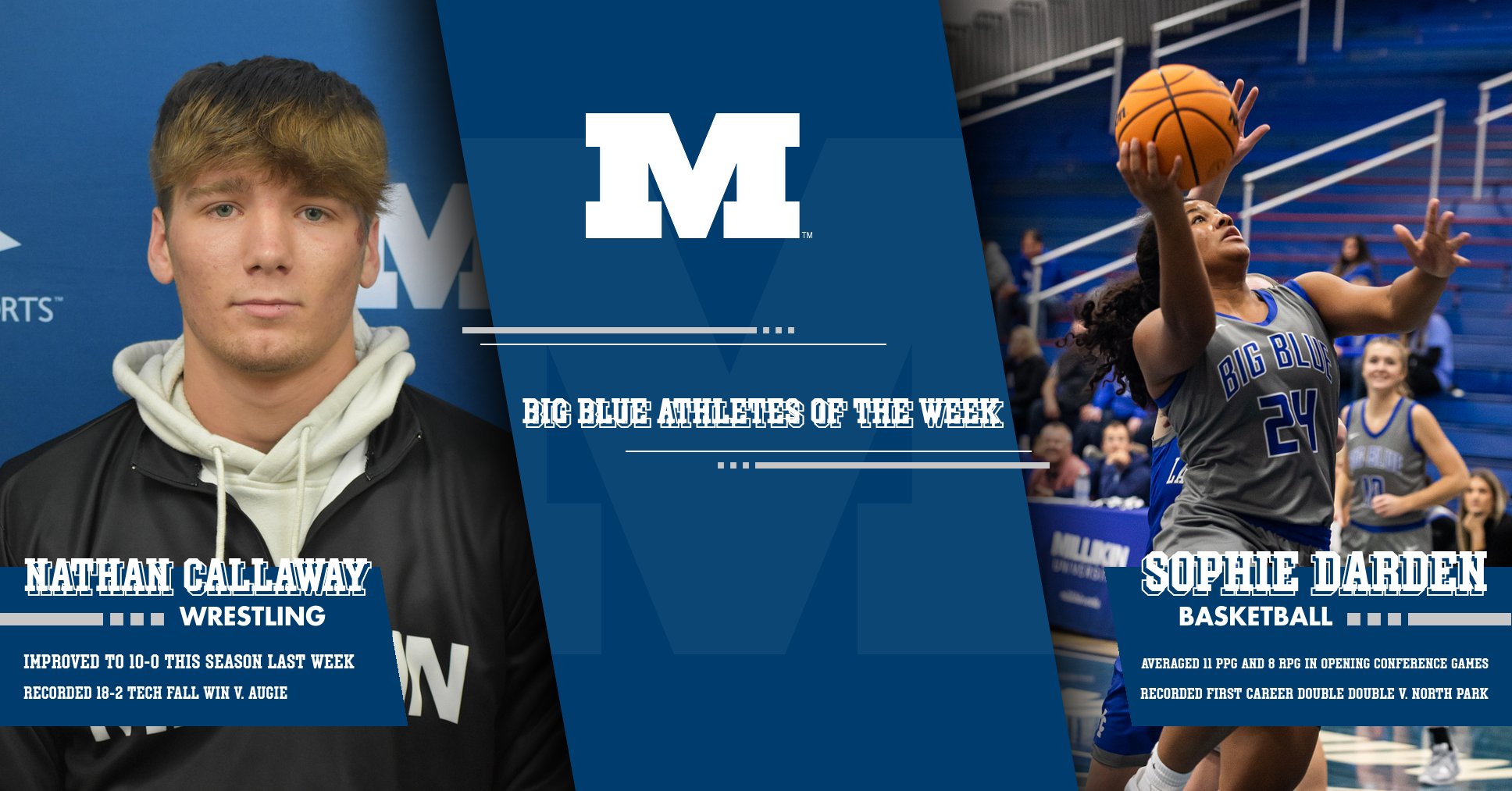 Big Blue Men's Basketball Picks Up Conference Win - Millikin University  Athletics