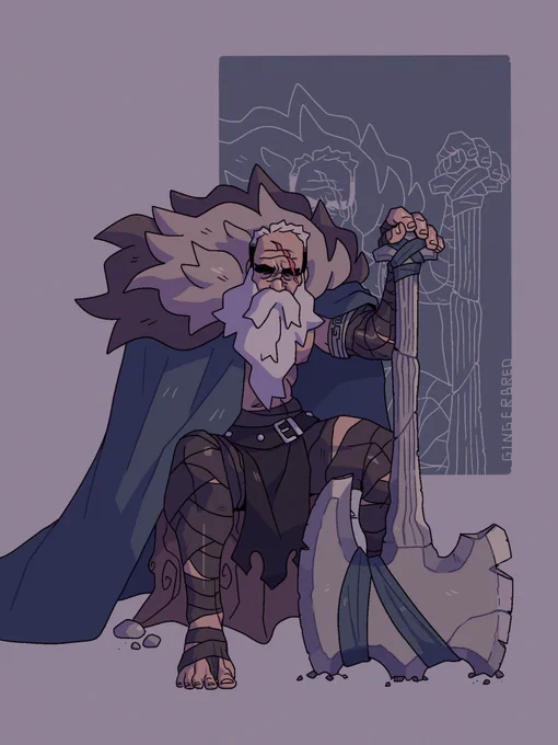 Dndcember day 5: August the scarred 
