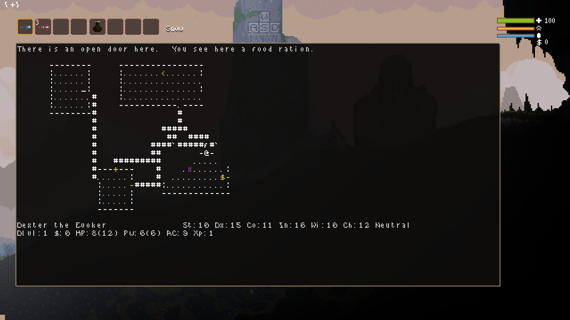 Dexter Castor Döpping on Twitter "Want to play NetHack inside of 