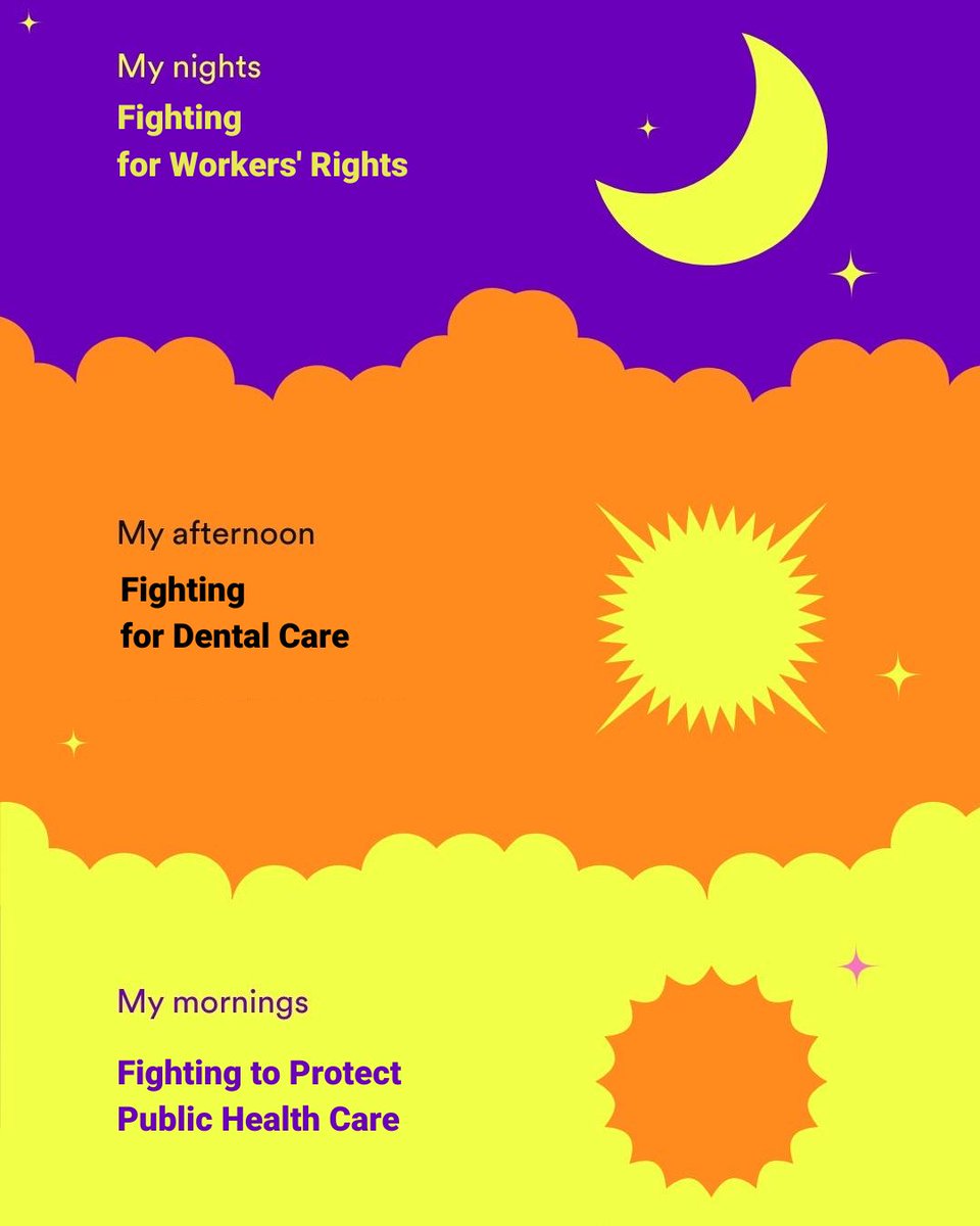 NDP's tweet photo. Morning, noon and night — New Democrats are fighting for YOU. https://t.co/obP6NdFpGF