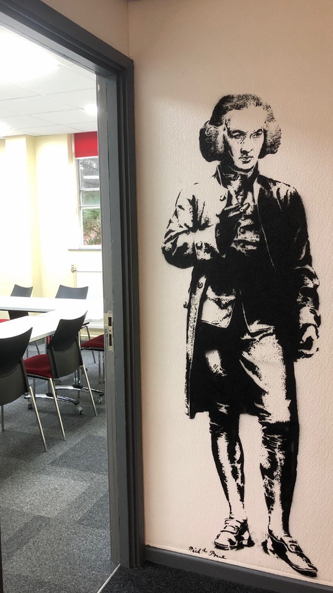 📢 New street art stencil celebrates under-appreciated philosopher from Wales.

Portrait aims to revive interest in the writings of Richard Price.

Full story :: bit.ly/CdfPhilPrice