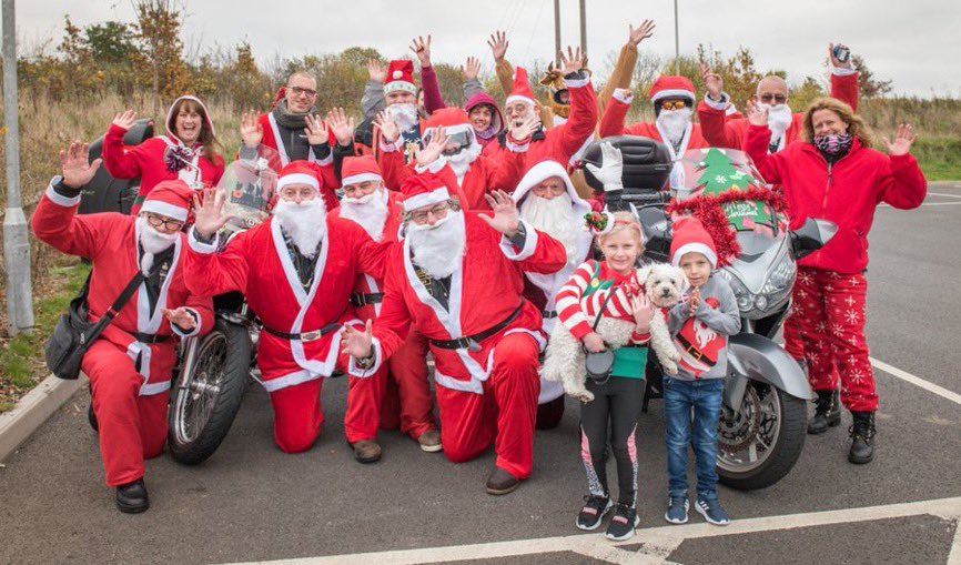Keep your eyes peeled this Saturday for lots of Santas on motorbikes across Worcestershire.

We’re so excited to welcome <a href="/santasonabike/">Santa's on a Bike</a> to <a href="/AcornsHospice/">Acorns Children's Hospice</a> for The Three Counties hospice.

If you or your family spot them, make sure you give them a wave 👋🏼🎅🏻🤶🏻

#WorcestershireHour