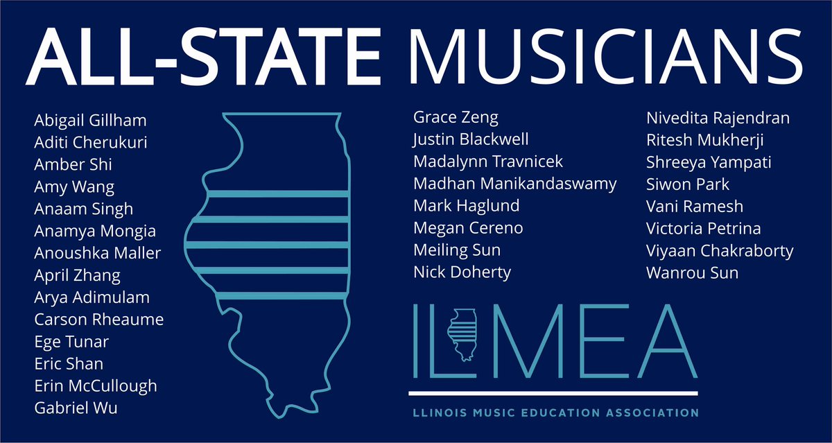 NeuquaValley's tweet photo. Congratulations to our 30 @ILMEA1 All-State Music Students. This is the highest number of Neuqua Valley students ever selected. https://t.co/dJzvQjfWdv