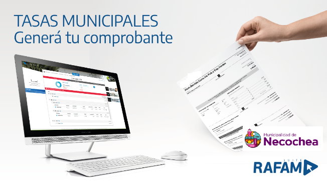 RAFAM_BA's tweet photo. Tasas On-Line en Necochea

Esta nueva implementación del Gestor Web RAFAM Contribuyentes permitirá que los necochenses puedan autogestionar de manera on-line sus Tasas Municipales ingresando a la web oficial del municipio

▶ https://t.co/UZbSFjozBZ https://t.co/wWsybNo07r
