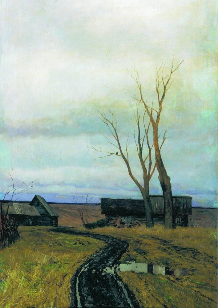 artistlevitan's tweet photo. Autumn. Road in a Village., 1877 #realism #levitan https://t.co/OMVFM32B9e https://t.co/e9thMzPMwT