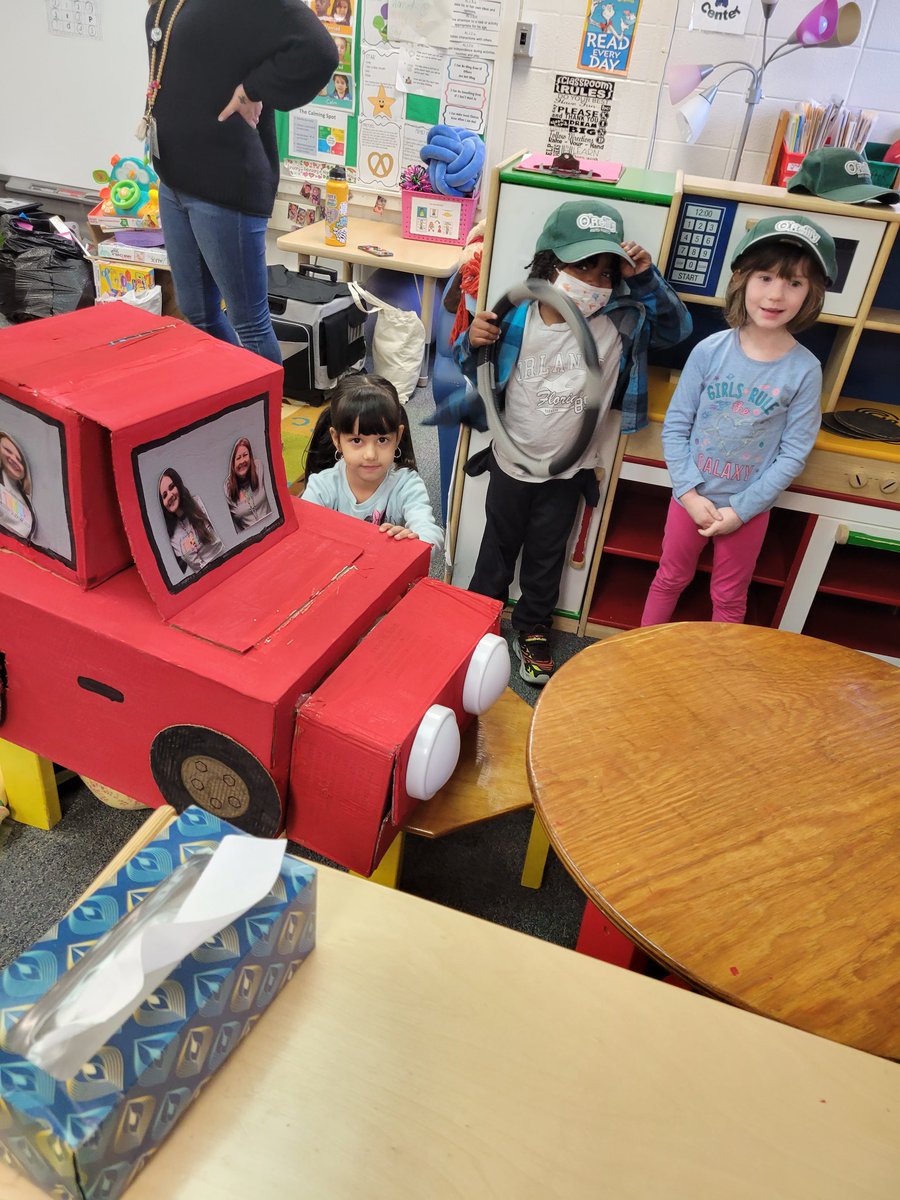 BeckyDollins's tweet photo. Just working on our car with car parts from @oreillyauto ! We are future auto workers! #ourEECstory #transportationunit @Oakwood_Manor @NKCEarlyed @NKCSchools https://t.co/RD8GKR27Gl