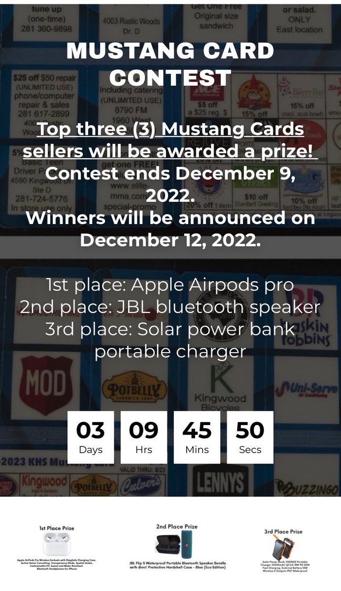 Kingwood All Sports Booster Club tweet media