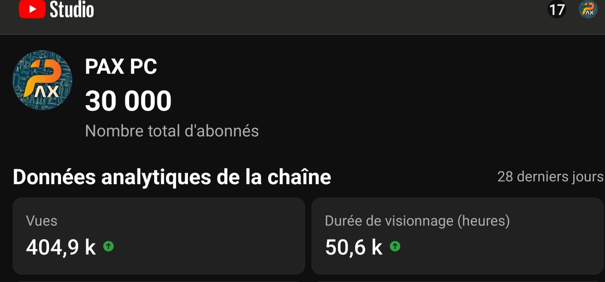 PAX_PC's tweet photo. Ma première vidéo où je vous ai parlé était le 21 septembre 2021. Un an après, je viens d'avoir les 30 000 abonnés.  Et ceci grâce à vous, merci de tout cœur à tous et à toutes de m'avoir soutenu à travers mes vidéos.  Et pour cela 1000 merci. https://t.co/TBG711P3hw