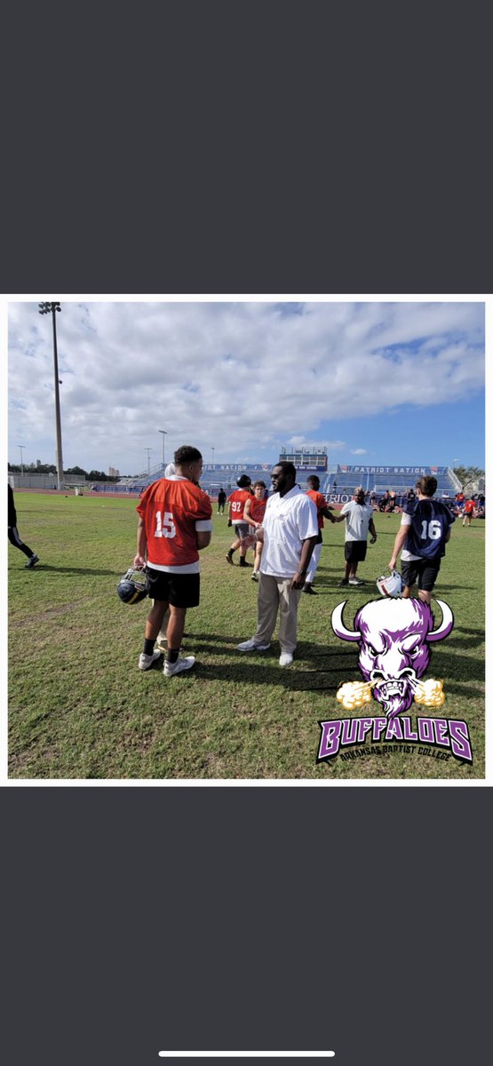 Kevinmoore55's tweet photo. After a great conversation with Coach @coachbailey_abc I have been blessed to receive and offer from Arkansas Baptist. AGTG!🖤 @HallTechSports1 @LausanneFB https://t.co/74QTb9Ecb3