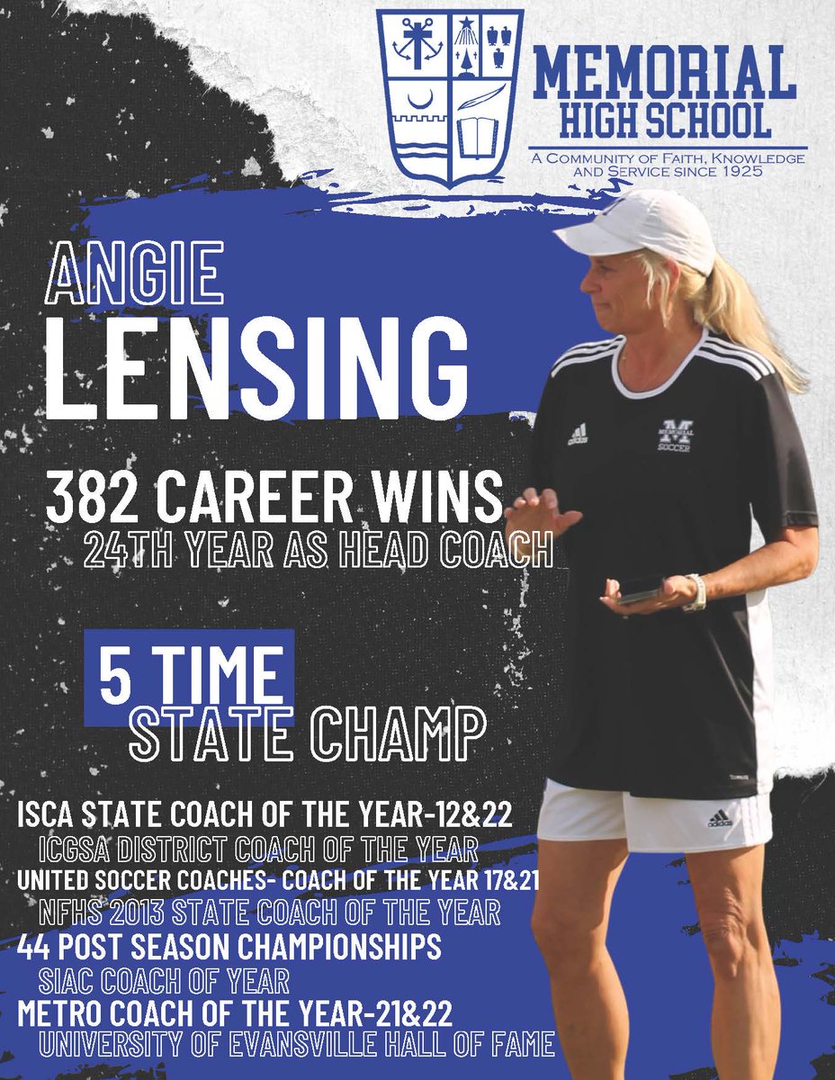 MemAthletics's tweet photo. Congrats to Kennedy Neighbors and Coach Lensing for being selected to the United Soccer Coaches 2022 Fall High School All-America Team where they will compete in PCB, FL. This is a huge honor and a very competitive nationwide selection process! #WeAreReitzMemorial #MHSTigers #FTF https://t.co/jxOoQ5HneW