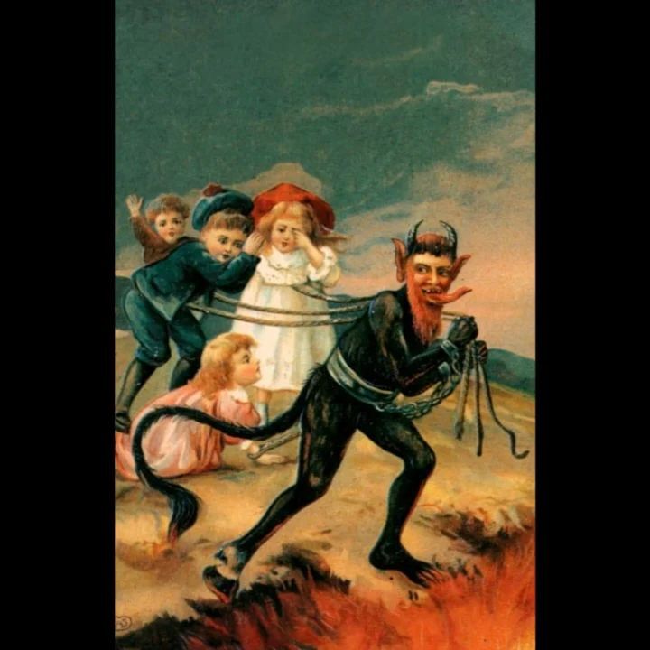 JH_Barron's tweet photo. You better watch out, you better not cry...or else Krampus will drag ya straight to hell! 😈 #krampus #krampusnacht #krampusnight #krampuskarten #krampuscards #krampusart #krampusiscoming #krampusunleashed #krampuschristmas #thedevilofchristmas #yoube… https://t.co/5QCMjuuy2T https://t.co/tXcMxjzi79