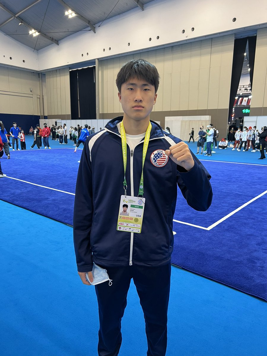 vincentmengusa's tweet photo. Our fighters all weighed in and ready for war! Derikson will be first up for Team USA against Cyprus🇨🇾 in Round of 32. Indonesia is 12 hour difference from EST. LETS GO TEAM USA!!!🇺🇸🇺🇸🇺🇸

https://t.co/cNeIlgVPiF https://t.co/C4IOcQ1c2z