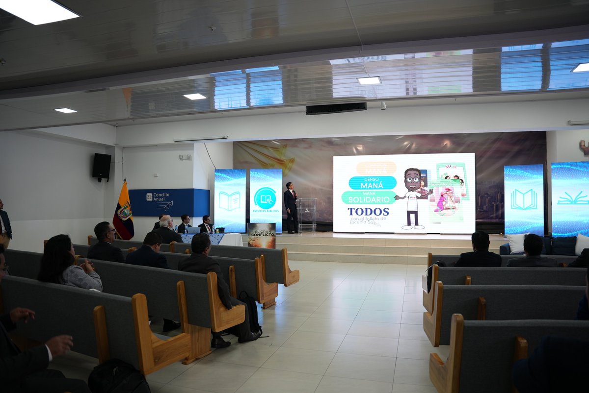 🔴 #ConcilioAnualUE |Mipes Evangelismo 🇪🇨
Fortaleciendo la suscripción en la iglesia, los grupos pequeños y el avance en la misión. 
3701 bautismos en este 2023 y 9 Campañas Evangelísticas fueron realizadas por el evangelista Pr. Stephenson Celant.
#AdventistasEcuador