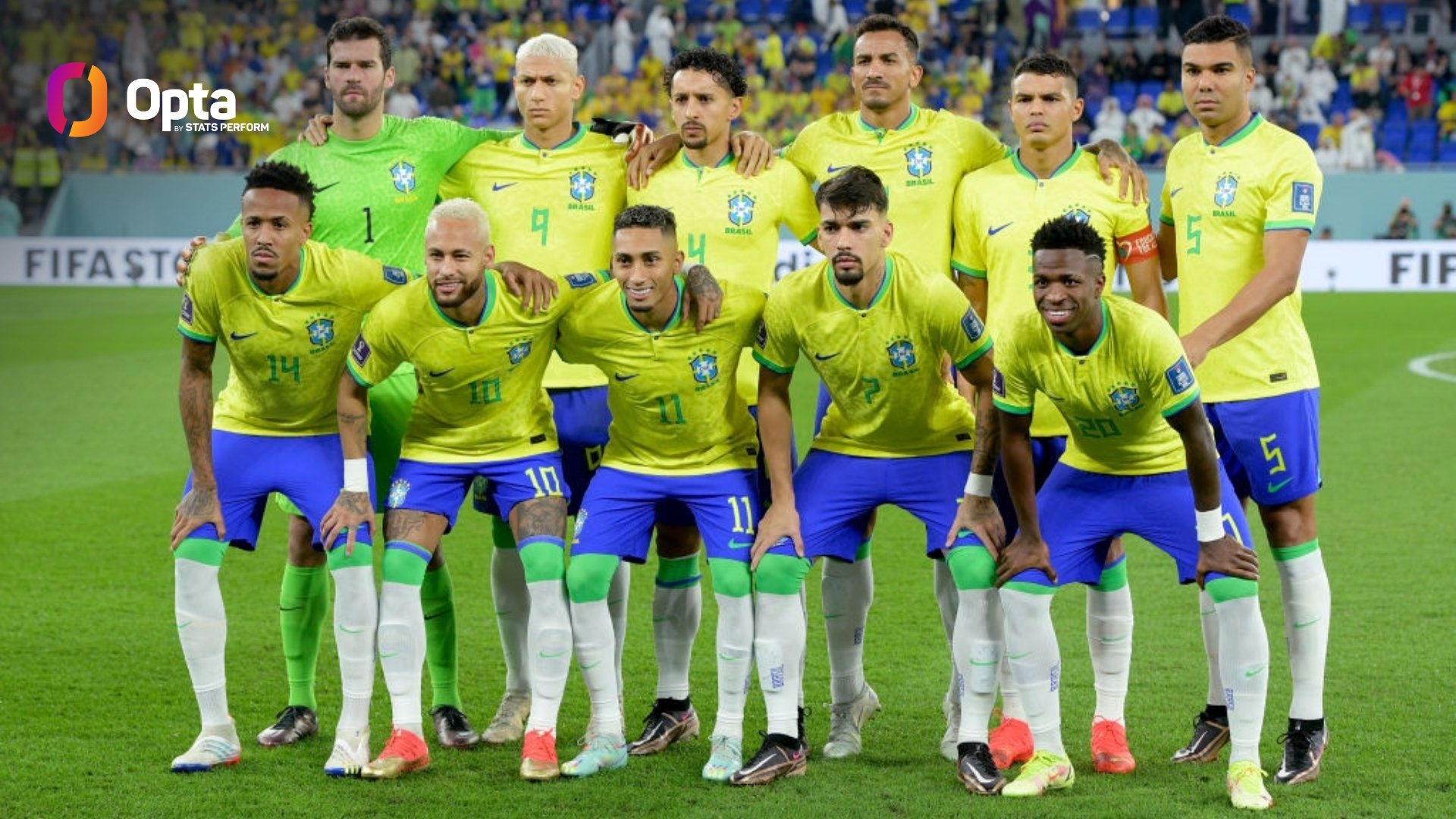 OptaJoe on X: 26 - Brazil have now used all 26 members of their