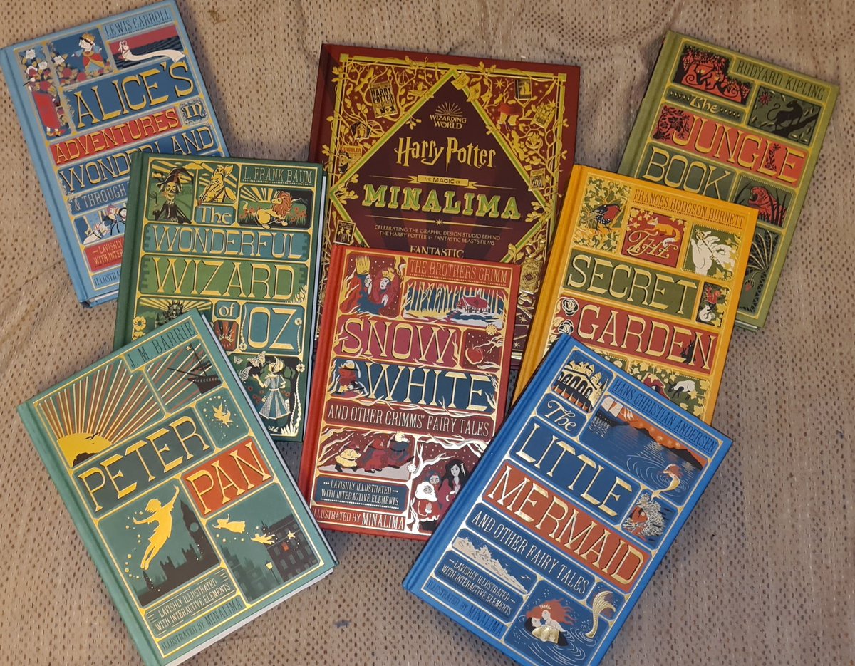 Yes, I am a huge <a href="/minalima/">MinaLima</a> fan ❤ 

(I have Beauty and the Beast and The adventures of Pinocchio too but not with me)