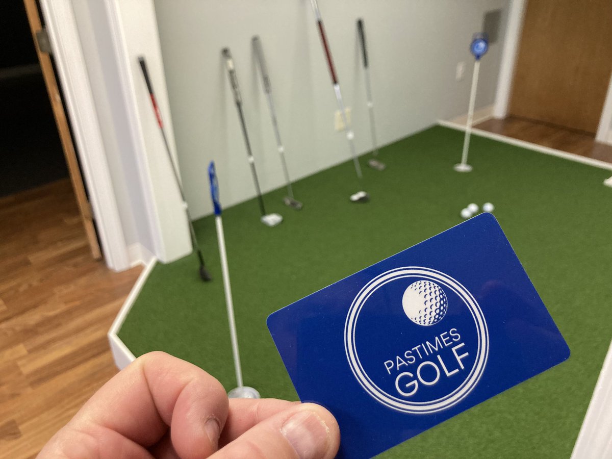 PastimesGolf's tweet photo. Come in to Pastimes Golf or go online and pick up a gift card for the golfer in your life #simulatorseason #golfgifts #Christmas https://t.co/zWNSekjMuE