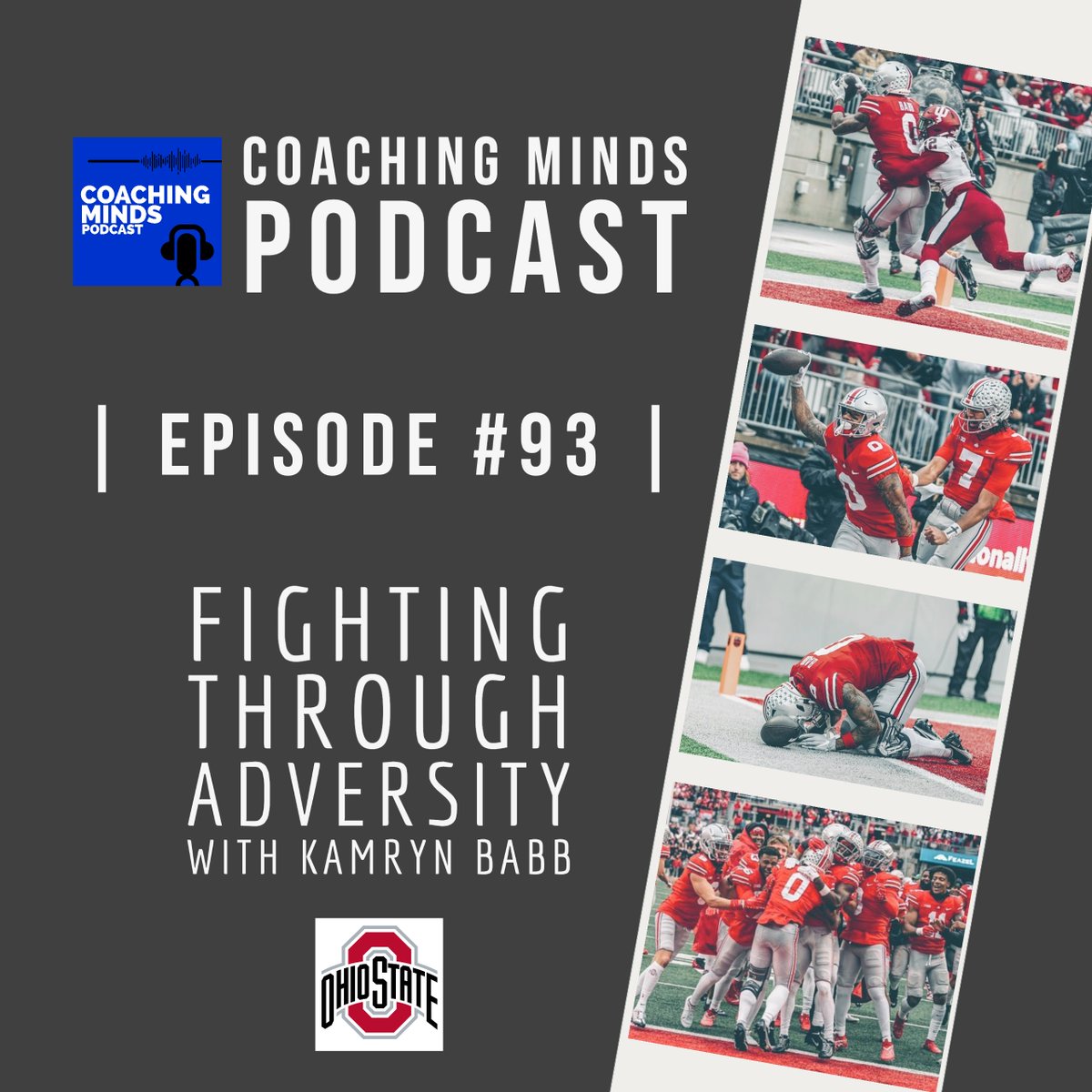 MentalTrPlan's tweet photo. Episode #93 of the Coaching Minds Podcast: Fighting Through Adversity With Kamryn Babb is live on all major podcast platforms including Apple and Spotify. A must listen for anyone going through adversity or a situation that seems bleak and hopeless. https://t.co/96wWjAAdPC