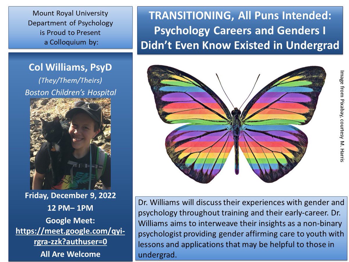PSYCMRU1's tweet photo. Please join us online Friday December 9 for our last Colloquium of the year. All are welcome. https://t.co/G0DY0mqztv