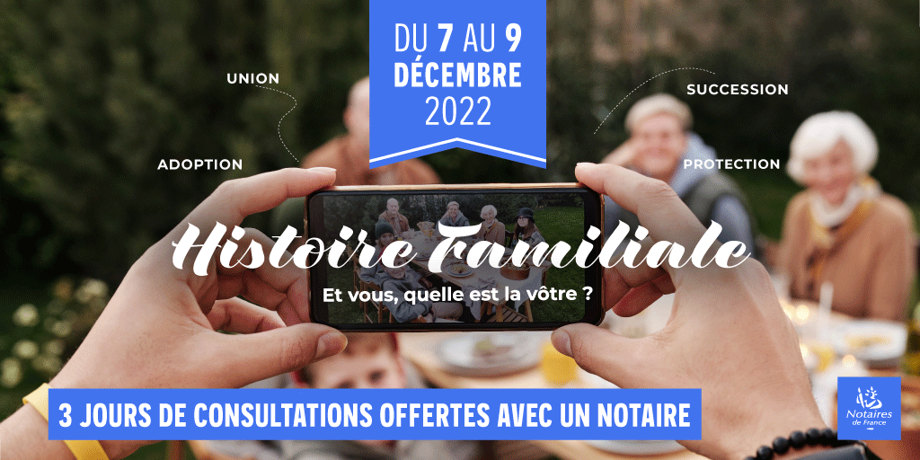 Notaires_CSN's tweet photo. J-1 #3JFamille | Témoins de vos vies et experts en #droit de la #famille, les #NotairesdeFrance vous donnent RDV du 7 au 9 décembre dans toute la #France ! Conférences, #SalonVirtuel, consultations en ligne et/ou téléphoniques... Toutes les infos sur https://t.co/PVQ9e9p017 https://t.co/abMygRYPng