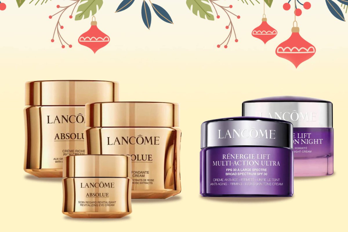 insertmag's tweet photo. 本周繼續為大家送上「For Her」送禮攻略🤩！Lancôme的護膚品絕對能給「她」一個難忘的節日驚喜💋。

Express how much you're thinking of HER with the popular  gift sets from @Lancome this holiday🤩!

👉🏻https://t.co/QB2CQqmkNB 

#INSERT #Giveaway #Holiday #Gift #Lancome #skincare https://t.co/wQVJU120yM