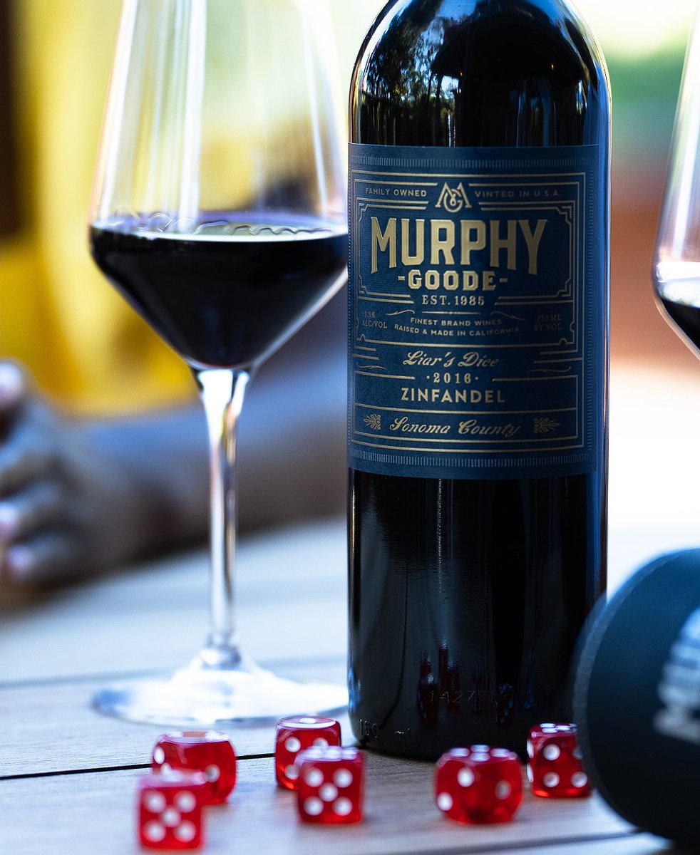 MurphyGoodeWine's tweet photo. Are you into shenanigans and Murphy-Goode? Comment below with your favorite dice game!

#murphygoode #goodelife #thegoodelife #californiawine #winelife  #wineanddine #vinetowine #redwine #whitewine #rosewine #winewinewine #somm #winehouse #winetasting #wineenthusiast https://t.co/MbvevPg1V0