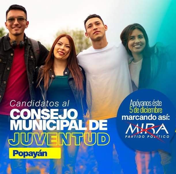 James_Ruiz_SM's tweet photo. Hoy cumplimos un año de la elección de los #CMJ ha sido un año lleno de aprendizaje y experiencias para trabajar con diálogo y acciones para los jóvenes de Popayán. https://t.co/RdoX0tjCql
