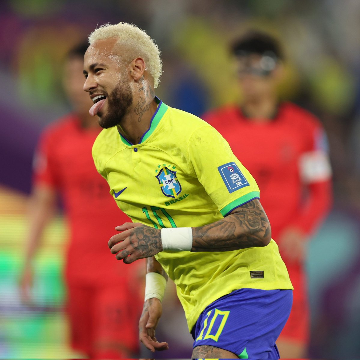 PortalOffside's tweet photo. ¡BRASIL A OCTAVOS DEL MUNDIAL!
[#FINAL] Con goles de Vinicius Junior, Neymar, Richarlison y Paquetá, #Brasil🇧🇷  venció 4-1 a #CoreadelSur🇰🇷 por los octavos de la #FIFAWorldCup. Seung-Ho Paik descontó.

#BRA 4-1 #KOR
📸 FIFA https://t.co/ZhRnUg7i3M