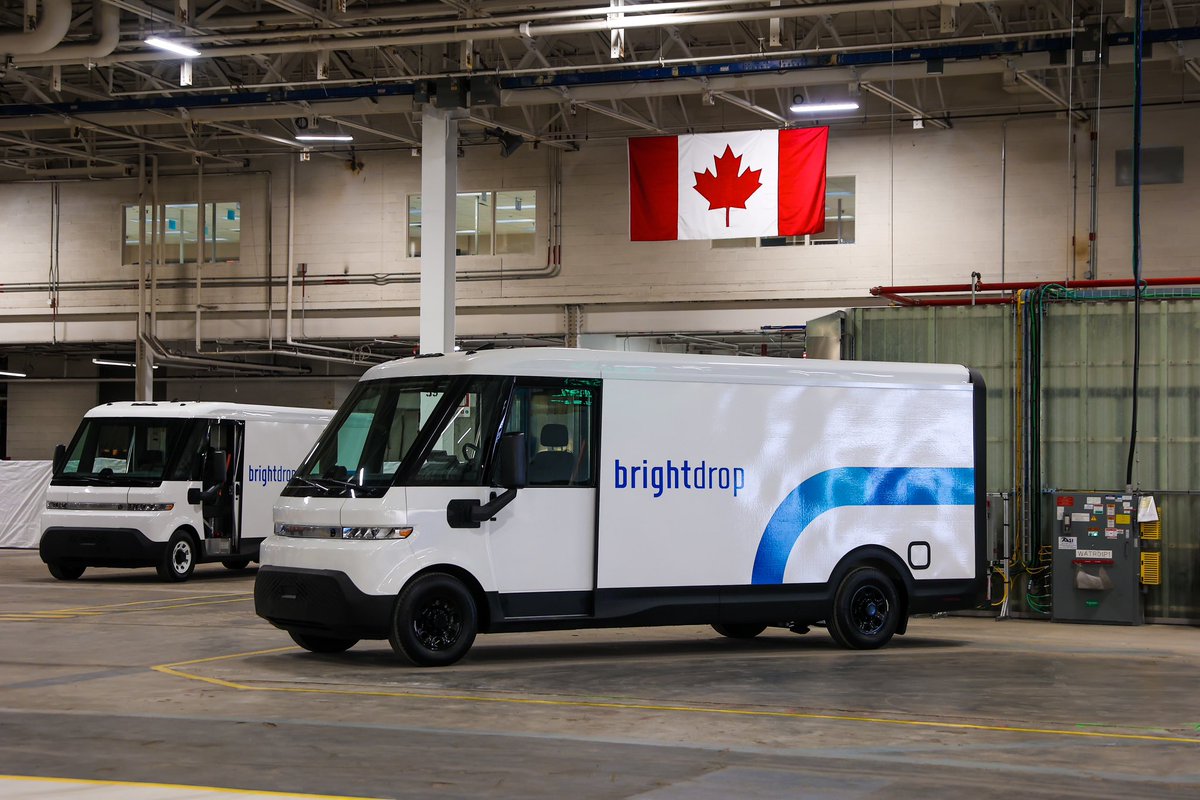 VictorFedeli's tweet photo. Proud to join Premier @fordnation, @GMcanada &amp; @brightdrop to announce the grand opening of the first full-scale #EV manufacturing facility in #Canada.
 
The vehicles of the future will be built in #Ontario by Ontario workers.
 
#BuildingOntario @erniehardeman https://t.co/FgRO1c50sy