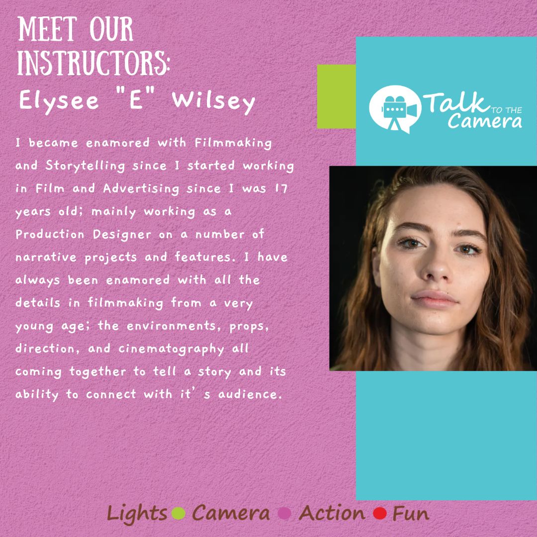 talkto_camera's tweet photo. Meet our amazing instructor, Elysee! https://t.co/zN8iRJB8ha