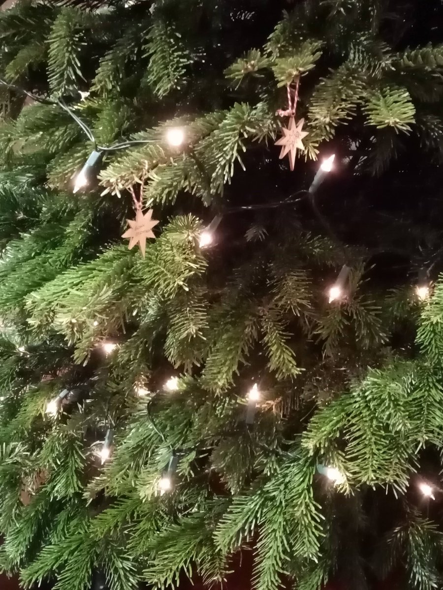 Christmas is an exciting time of year, but it's also a chance to remember those who are no longer with us.

Everyone is welcome to add the names of their loved ones to a star on the Tree of Remembering, which you'll find the near the altar in St Mary's.