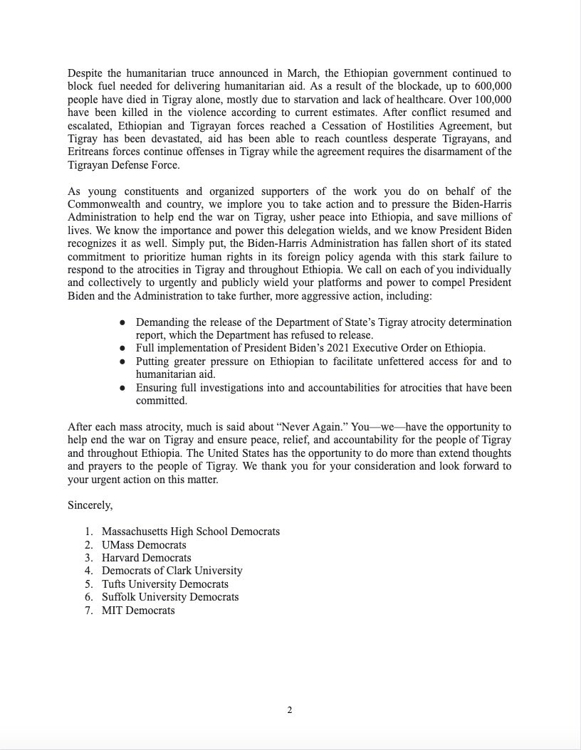 Harvard College Democrats tweet media