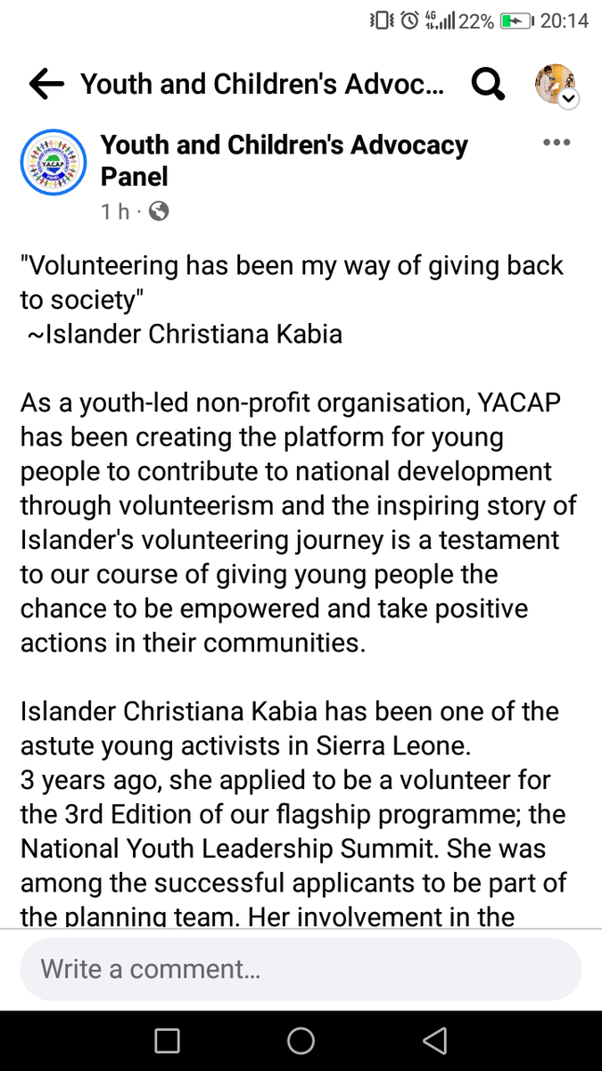 islander_kabia's tweet photo. Volunteering has been my way of giving back to society .

#VolunteerDay #volunteering #VolunteersDay https://t.co/UlEhSCpkcw