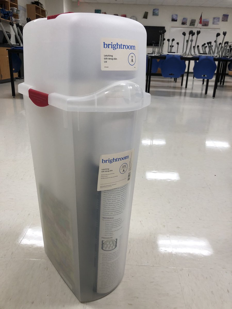 Tis the season- to organize posters!  I’ve been storing posters (and probably critters) in a cardboard box I’ve moved between three schools.  So happy with this new setup thanks to a student! #teachertwitter