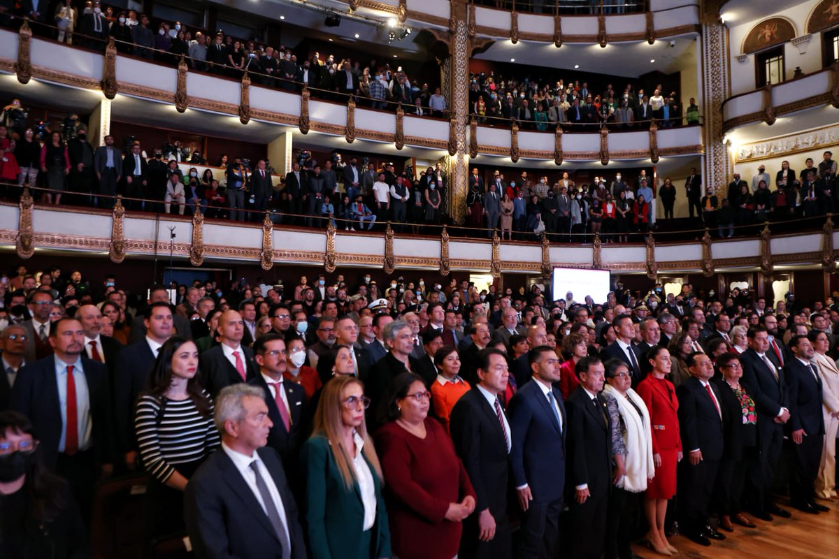 ContraloriaCDMX's tweet image. El secretario de la @ContraloriaCDMX, @JuanJSerranoM, en el evento de rendición de cuentas de la Jefa de Gobierno, @Claudiashein, a cuatro años de su arribo al @GobCDMX.