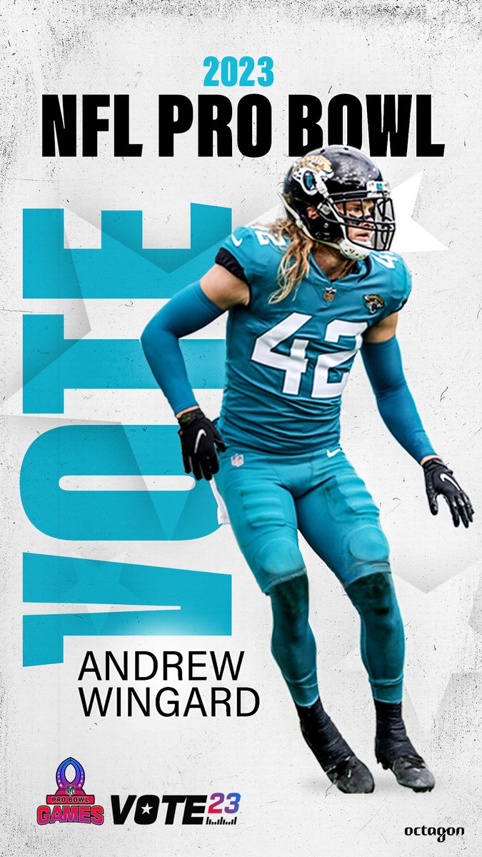 Retweet to send <a href="/deweywingard/">Dewey</a> to the 2023 #ProBowlGames! 

Andrew Wingard #ProBowlVote

1 RT = 1 vote 🔁