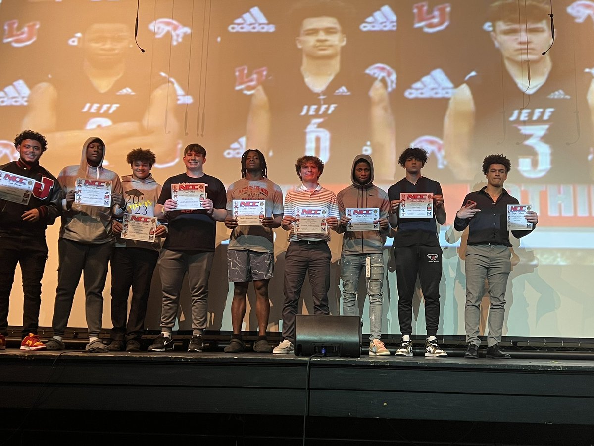 Congratulations to our NCC All-Conference <a href="/WeAreTheNCC/">North Central Conference Athletics</a> players! 

SR TB/LB Siah Powers 
SR OL Doc Robinson
SR DL Jordan Scowden
SR OL Josh White
SR DL JoJo Houston 
SR WR Abram Ritchie 
JR TB Glenn Patterson 
JR DB Micah Lillard 
SR LB Durya Minor 

#AGNB