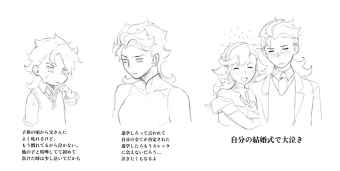 グエルセンパイの泣き顔3種盛り(グエスレ) 