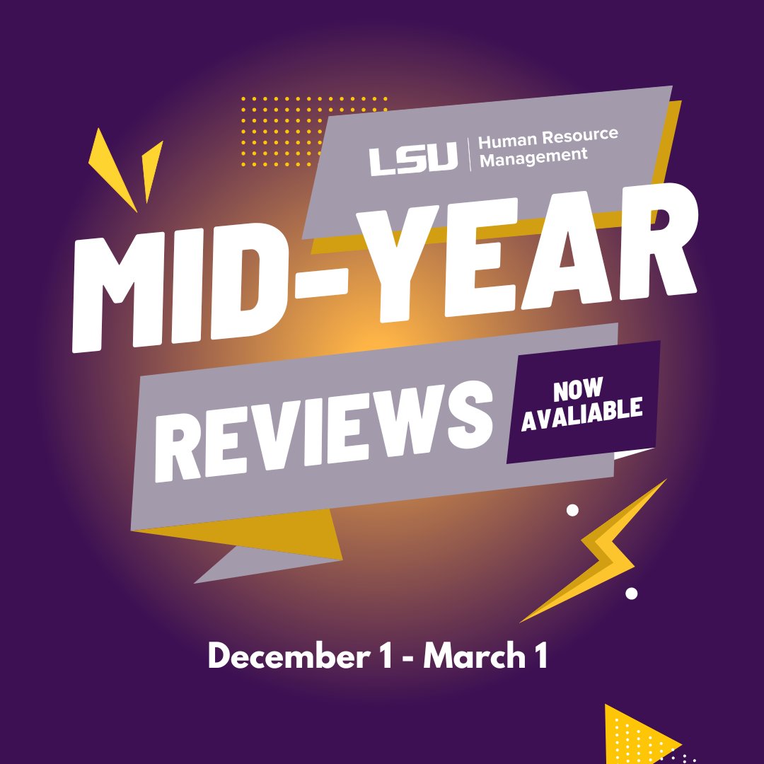 Louisiana State University HRM tweet media