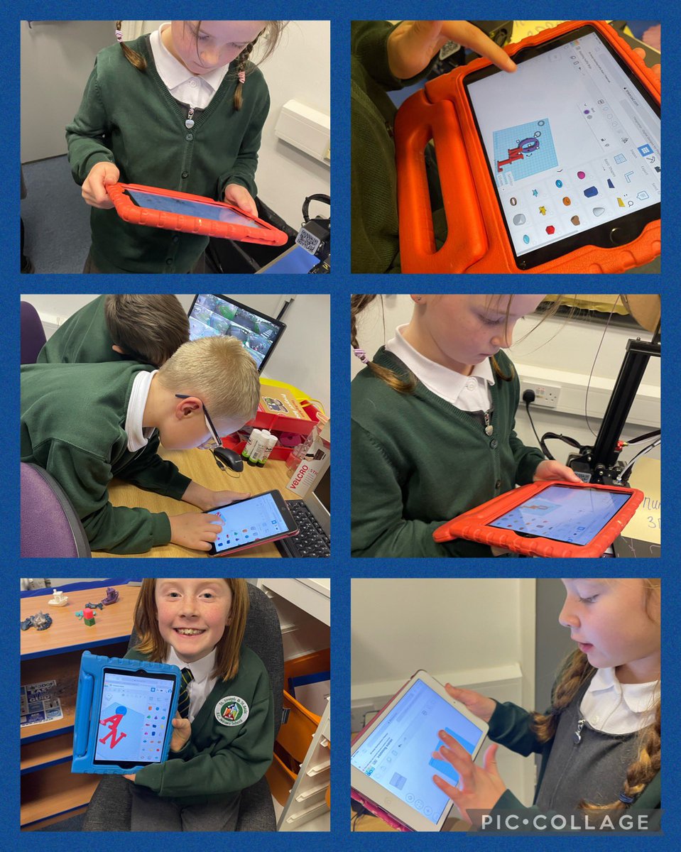 Tonight in 3D printing, we used Tinkercad to build our own initial key rings. We looked at how thick the letters needed to be so they are sustainable and how the letters needed to be joining to work as a key ring @StJosephStBede #sjsbComputing #sjsbDandT @3D360ltd @sjsbMrsEllison