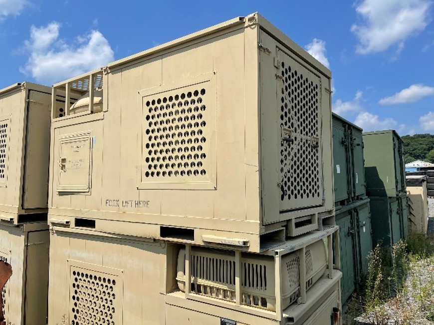 DLAMIL's tweet photo. #TurnInTuesday highlights Animal cages that were turned into #DLADispositionServices Letterkenny site. #DLA #logistics #Letterkenny https://t.co/E4D4G2EHdT
