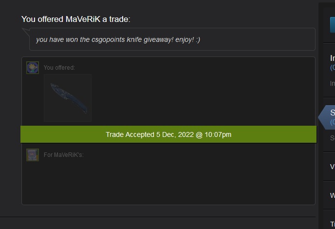 CS:GO Knife Giveaway