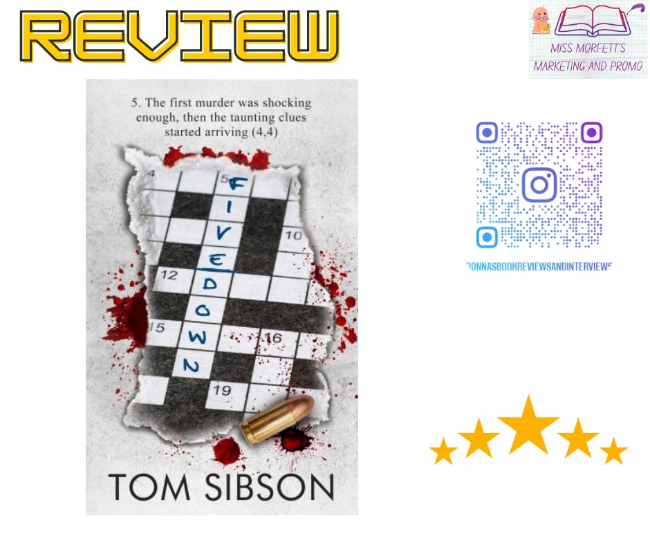 lilmissmorfett's tweet photo. Finished Five Down by @TomSibsonAuthor
What a cracking read.
#bookreview #fivedown #BookTwitter https://t.co/ZQUW6H7fiX